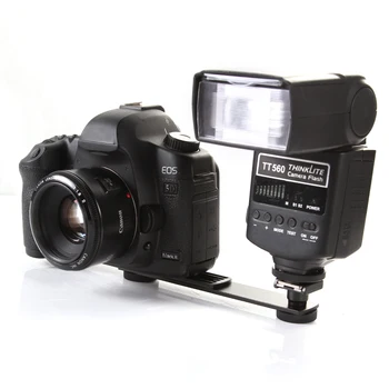 Светкавица светкавица горещ обувки DC Camera Arms скоба поставка за монтиране за A7 A7S A7RIII A7SIII A6300 GH4 GH5 GH6S A6500 D5600 D3200 1500D