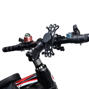 Универсален силикон велосипед, мотоциклет Притежателя на телефона, за iPhoneX 8 7 6s за XIaomi Магнит стойка държач за GPS притежателя на волана