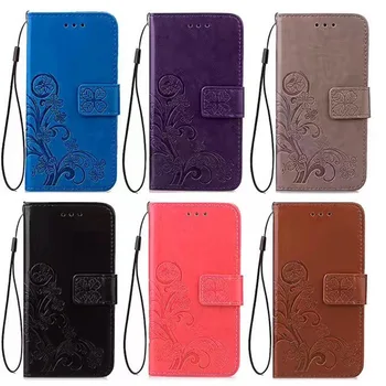 Флип цвете калъф за телефон LG G8X G8S G6 G8 G4 G3 G2 Beat Note Mini Stylus G5 Magna G4C G4S ThinQ G7 Fundas портфейла на кутията