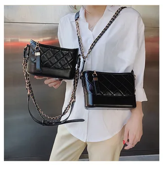 чанти за жени 2020 нова корейска дивата чанта-месинджър мода рамото бродирани линия ромбическая лутане чанта в чантата си torebka damska