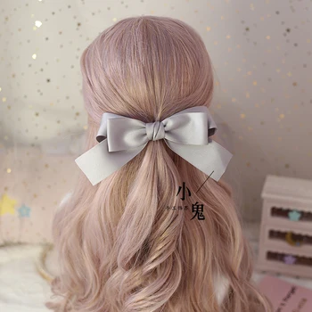 Японски стил сладка Лолита коса Лук фиби лента за глава Мори серия Фея Безсмъртен