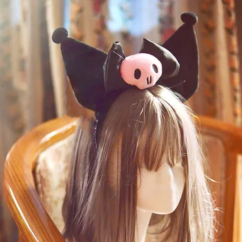 Японското аниме Сладък Куроми ухото лента за глава плюшен лента за коса Party Girls Kawaii костюм cosplay Хелоуин аксесоари, подаръци за жени