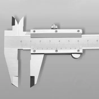 0-150mm/0.02 mm Крумциркули неръждаема стомана Верньерные висока точност на измерване на апаратура инструменти на метрологията