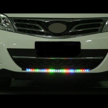 1 компл. 56 7 см Цвят 5050 48 LED RGB Scanner Flash Car Strobe Knight Rider Kit Light Strip