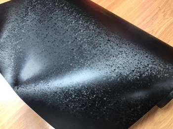 10/20/30/40/50X152CM Черно ковано въглеродните винил фолио с въздушни свободни мехурчета лепило САМ Car Styling Sticker Decal Wrapping