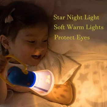 2020 за деца MiDeer Milu многофункционален проектор историята на три-в-едно Звезден икономичен светлина нощно светещ играчка