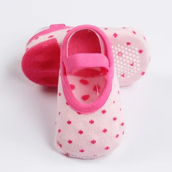 20pcs=10 чифта детски памучни чорапи пролет - лято нескользящие подови чорапи, Бебешки чорапи (дебела секция)