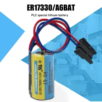 20pcs A6BAT 3.6 V, 1700mAh АД Battery ER17330V литиеви литиево-йонни батерии 2/3A за серво система за ЦПУ
