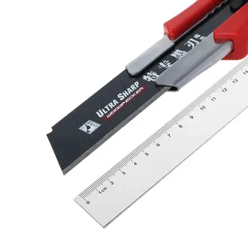 25 мм тежкотоварни голям е размерът на полезност нож авто блокирано нож кутия нож бръснач защелкивается плъзгаща индустриална