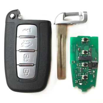 3/4 бутон на автомобила дистанционно ключ за Kia Forte Soul Rio Borrego Sorento Optima Smart Key Keyless Fob с 433 Mhz PCF7952 чип ID46