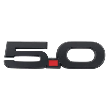 3 Pack Badge Emblems смяна на лого GT Emblem Plus 5.0 емблема съвместима със стикери Ford Mustang-2017
