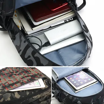 40L USB мъжете военна чанта тактическа раница армейските чанти мъжки пътуване туризъм раница къмпинг лаптоп Спорт на открито Mochila XA773WA