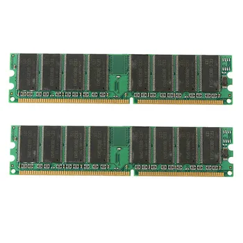 5Pcs X 1GB DDR 400MHz PC3200 Non-ECC Low Density Desktop PC DIMM Memory 184 контакт за ПРОЦЕСОРА GPU APU Non-ECC PC3200