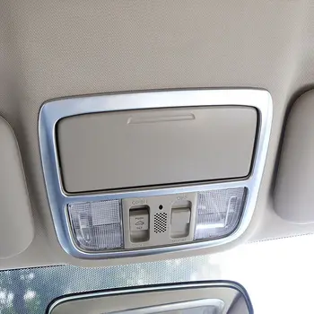 ABS матиран преден таван, покрив светлина за четене на капака лампи, декорация рамки за Honda CRV CR-V 2012 2013 2016 аксесоари 1бр