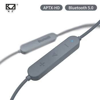 AK KZ Безжична Bluetooth кабел 5.0 APTX HD модул за обновяване на проводник с 2PIN за ДОГОВАРЯЩИЯ ZS10 / ZST / AS06 / AS10 / AS16 / ZSN Pro ZSX