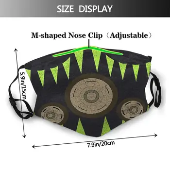 Apex Легенди Tactical Competitive Game Тъканни Маска Octane Face Mask Покриване На Устата С Филтри За Защита На Лицето
