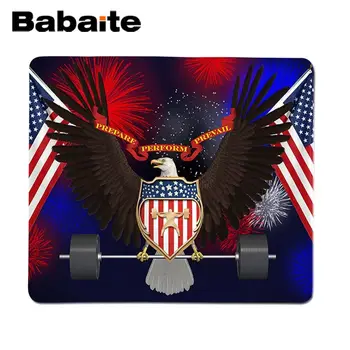 Babaite моят любим американския флаг на САЩ Силикон голям малък подложка за мишка Безплатна доставка Голяма подложка за мишка, клавиатура, подложка