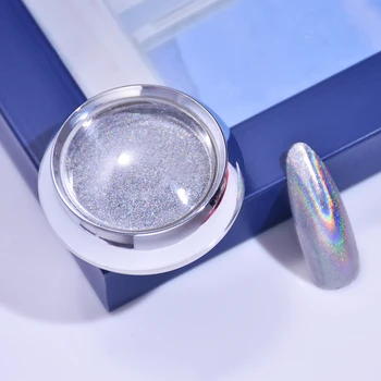 BEAUTYBIGBANG Glitter Holographic Solid State Нокти Powder Laser Nail Art Decoration Powder