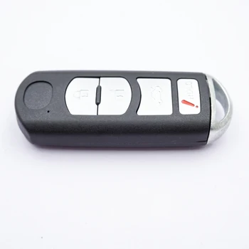 Cocolockey 4Button Replacement Key Shell Car Remote Fit For MAZDA CX-9 CX-7 Keyless Enter Car Key Blank Smart Case 4 бутона