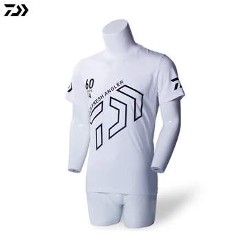 Daiwa clothing T Shirt Fishing Clothing мъжки Спорт на открито бързосъхнеща дишаща риболовна дрехи с къс ръкав риболовна риза
