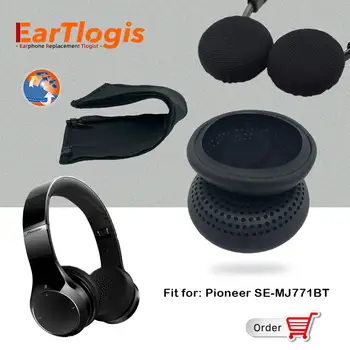 EarTlogis резервни части за Pioneer SE-MJ771BT SE MJ 771BT Bluetooth амбушюры броня слушалка делото възглавници чаши въздушна възглавница за Зво