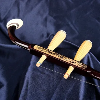 Erhu китайски музикални инструменти instrumentos de cuerda абанос Мадейра Китай Erhu плосък шест квалифициран лук erhu струни erhu калъф