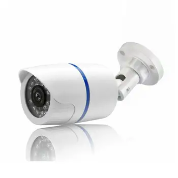 FHD 1080P кабелна аудио IP камера onvif iCsee P2P куршум RTSP водоустойчив фотоапарат карти SD слот за движение на открито с F0W3
