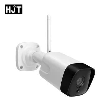 HJT IP камера H. 264 WIFI 2.0 MP двупосочна аудио слот за SD карта за ВИДЕОНАБЛЮДЕНИЕ Камера Outdoor 36IR Night Vision Video Surveillance