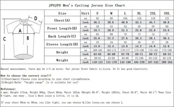 JPOJPO Pro Team Колоездене Джърси мъжете с къс ръкав планинско колоездене облекло Ropa Ciclismo дишаща МТВ велосипед Джърси Колоездене риза