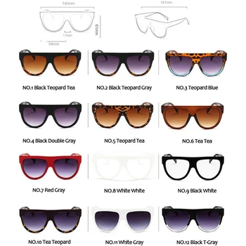 LeonLion Ретро Слънчеви Очила Жени 2021 Реколта Очила За Жени Големи Слънчеви Очила Жени Луксозна Марка Огледало Oculos De Sol Feminino