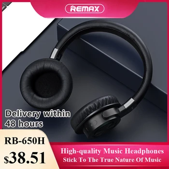 REMAX Wireless HIFI Noise Cancelling Music Touch Control Headset Surround Sound & HD Microphone Gaming 10-часово възпроизвеждане