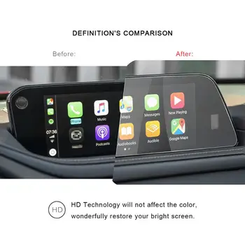 RUIYA screen protector за Mazda 3 4th 8.8 инчов 2019 car navigation touch center display,9H закалено стъкло защитно фолио на екрана
