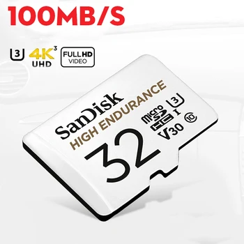 SanDisk Memory Card High Endurance Video Monitoring 32GB 64GB MicroSD Карта SDHC/SDXC Class10 40MB/s TF Card for Video Monitoring