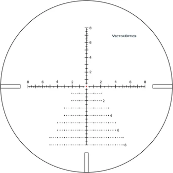 Vector optics Continental 4-24x50 Tactical Riflescope оптичен мерник 90% Light 1/10 MIL за лов и стрелба на далечни дистанции