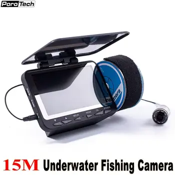 WF06 15m професионален Рыбоискатель подводен риболов камера, 4.3-Инчов LCD Minitor Video Visual Camera Underwater Ice Fishing DVR