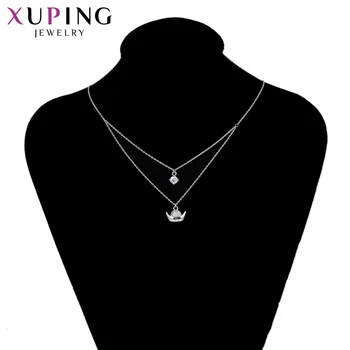 Xuping Romantic Luxury Necklace Special Design популярни бижута в ориенталски стил за жени сватбен подарък 45102