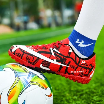 ZHENZU футболни обувки на децата на мъже, жени, момчета футболни обувки футболни обувки, спортни спортни маратонки размер 35-45