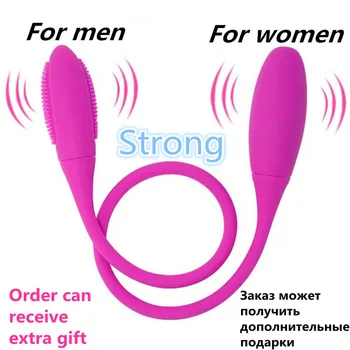 Анален вибратор за мъже, Жени двойна вибратори 7 Скорост на G-точката вибрации яйца акумулаторна продукт за секс за възрастни Секс-Играчки за двойки