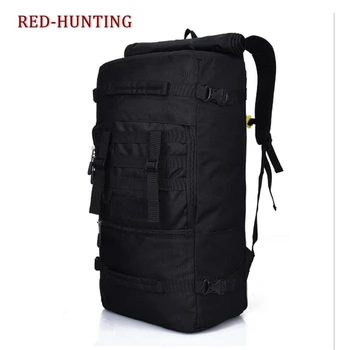 Високо качество на 60L нов военен тактически раница къмпинг чанти катерене Чанта мъжки туризъм раница за пътуване раница