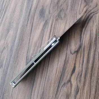 Жар птица Ganzo G7472 440C G10 или дървена дръжка сгъваем нож за оцеляване и къмпинг инструмент за лов на джобен нож тактически edc открит инструмент