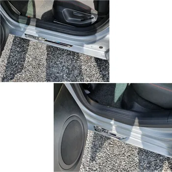 За SEAT LEON CUPRA FR ST 2010-2020 автомобилна врата, на прага на малка перука на темето плоча гвардия от неръждаема стомана праг на педала на финала стайлинг аксесоари за кола