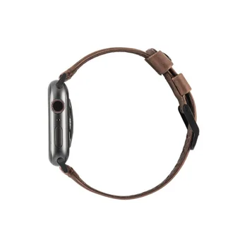 Кожена каишка линк loop за apple watch band 44 мм 40 мм iWatch series 6 SE 5 4 3 2 1 каишки за часовници гривна 42 мм, 38 мм и гривни