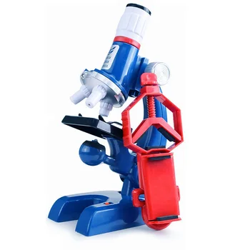 Комплект микроскоп Лаборатория Led 1200X Homeschool науката образователни играчки подарък рафиниран биологичен микроскоп за деца на детето