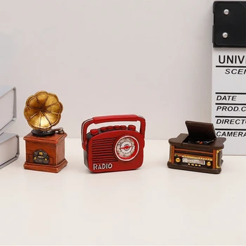 Кухненски Ретро Радио Пиано Телефон С Камера Модел Античен Имитация На Носталгия Безжичен Украшение Занаят Бар Начало Декор Подарък