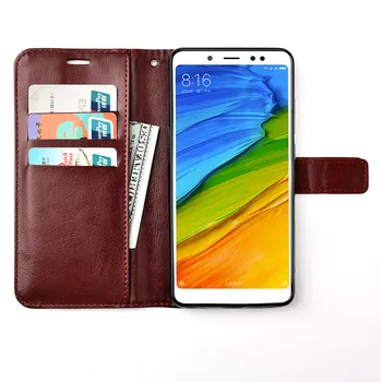 Луксозен кожен калъф за XiaoMi Redmi Note 5 Case Cover флип-надолу делото калъф за телефон on Xiomi Redmi Note 5 Pro Note5 pro 599