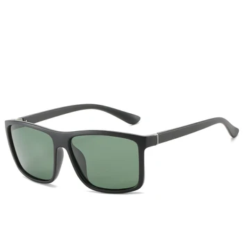Марка унисекс ретро TR90 квадратни поляризирани слънчеви очила лещи винтидж очила, аксесоари за слънчеви очила за мъже / за жени