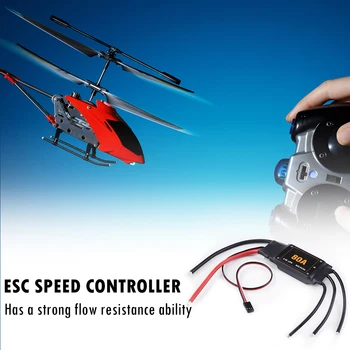 Мини мотор 80А 2-6S или 1/10 60A ESC бесщеточный регулатор на скоростта ESC, за RC играчки, самолет, хеликоптер, самолет част аксесоар R7RB