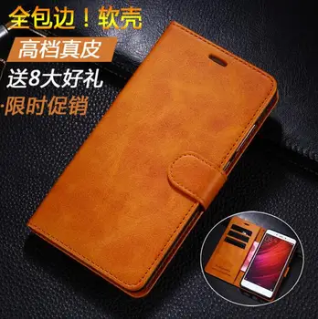 Най-новият кожен калъф за Xiaomi MI A1 Cover Case MI A 1 5X Wallet Leather Flip Phone Bag Cases XIAOMI A1 MI 5X capa истинска марка