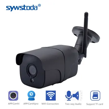 Открит Wi-Fi IP камера 1080P ONVIF сигурност куршум Ден/Нощ вид на дома за ВИДЕОНАБЛЮДЕНИЕ камера за видеонаблюдение двупосочна аудио CamHi