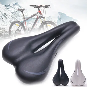 Под наем Bicycle Pro Седловина МТБ Sport Hollow Saddle Seat Black/ White Soft Comfort